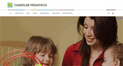 Desktop Screenshot of chandlerpediatrics.com